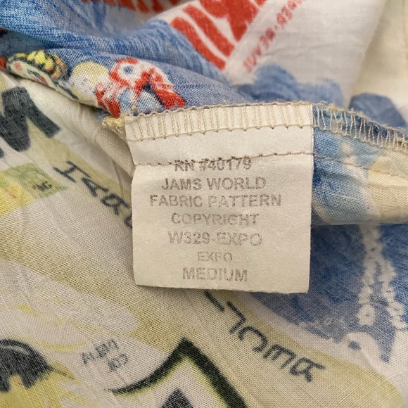 Vintage Jams World Paris Summer Dress Size M - Picture 6 of 7